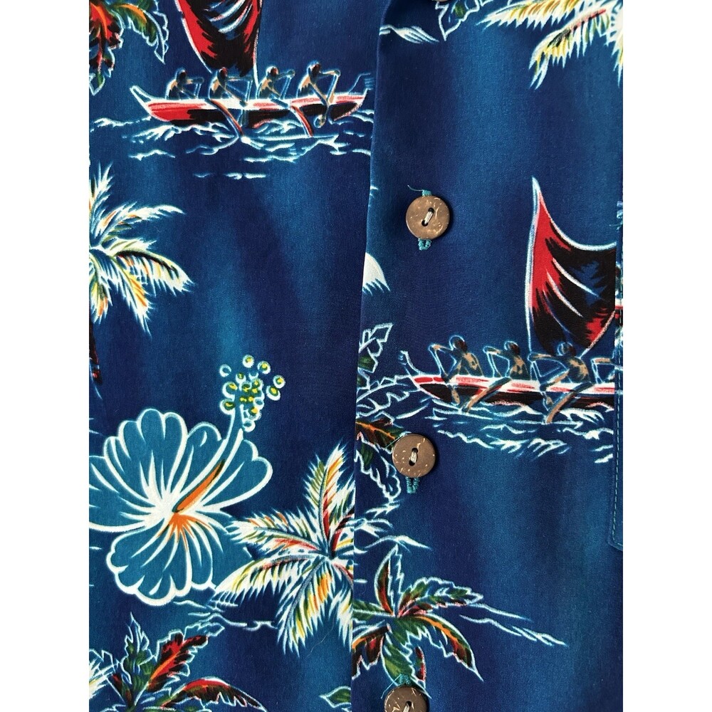 Men’s size, large tropical shirt by Kensington - Picture 3 of 5